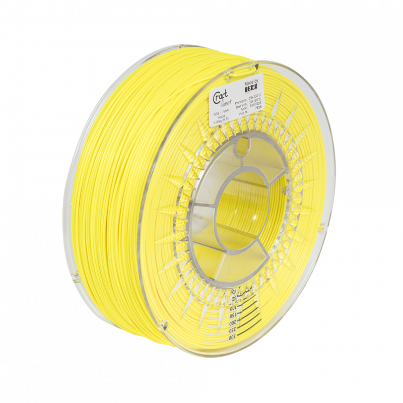 ABS filament Yellow 1kg