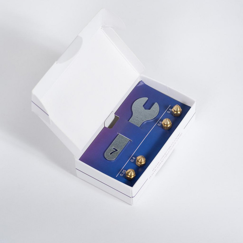 Craftbot Flow Brass Nozzle Kit