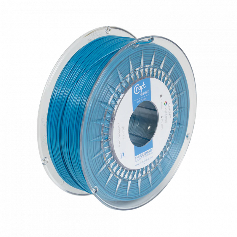 Filament - PET-G Light Blue 1 kg