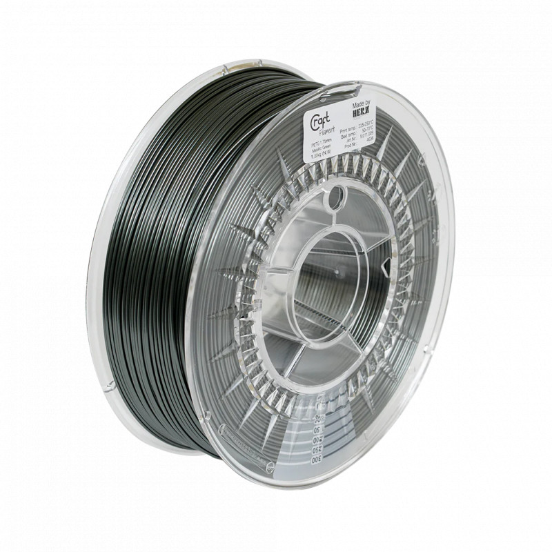 Filament - PET-G Metallic Green 1kg