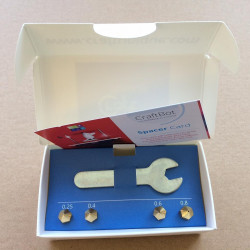 Craftbot 2 / Plus / XL MK8 Réz Nozzle Kit