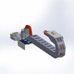 Craftbot Flow / Flow IDEX XL Z energy chain cable with soldered PCB