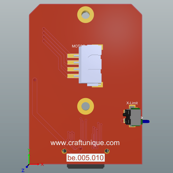 Craftbot Flow Gen PCB FFC EXT r1.0 Right