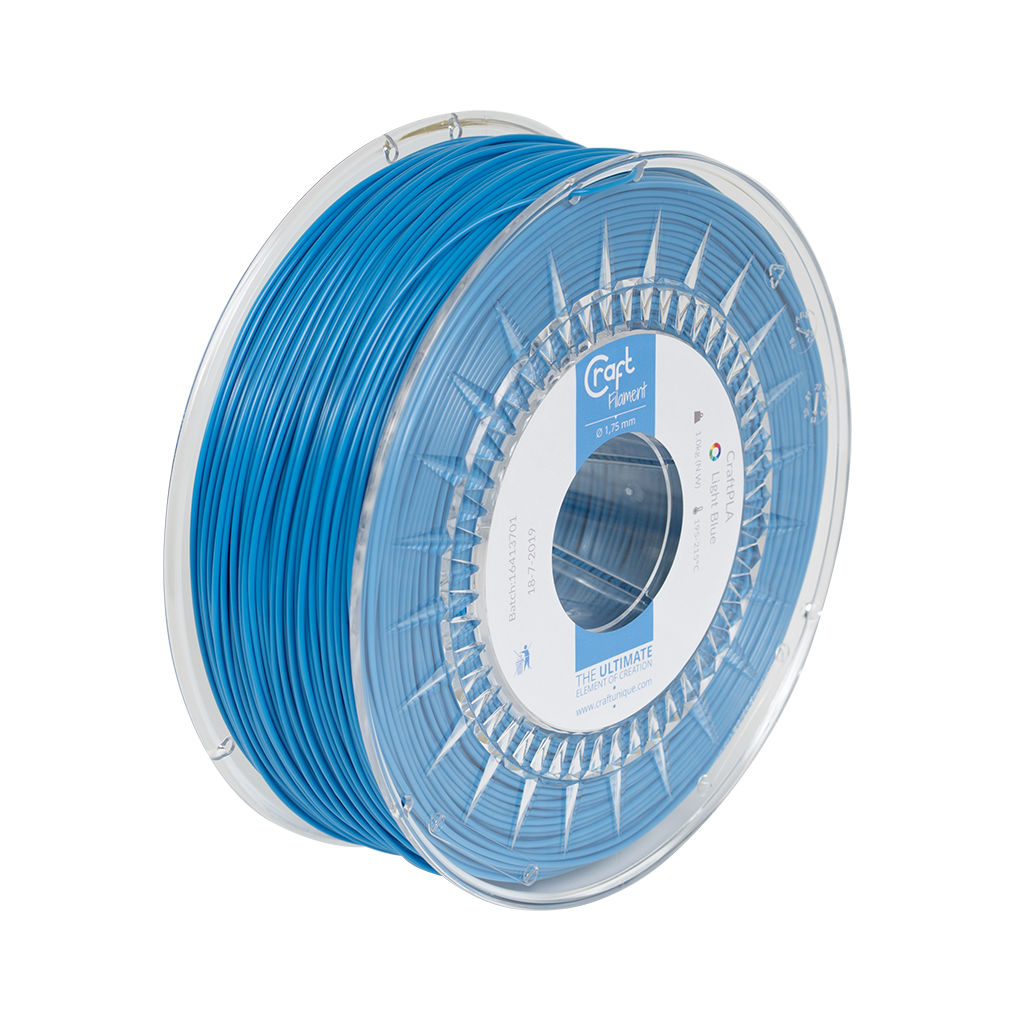 PLA filament Light Blue 1kg