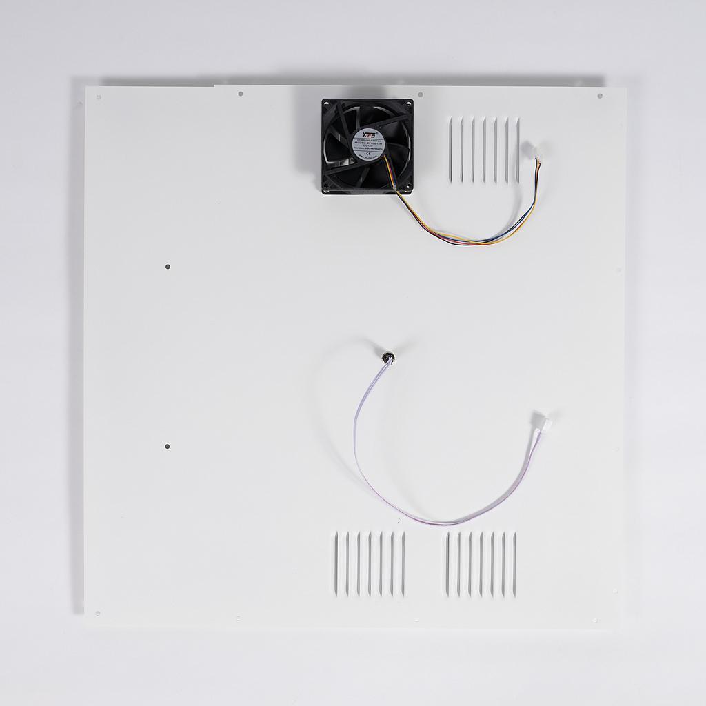 Craftbot Flow White Back Plate Assembly