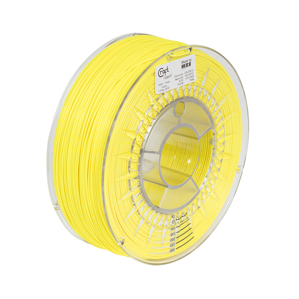 ABS filament Yellow 1kg